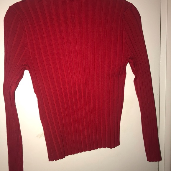 Belldini - Rhinestone Cardigan Ribbed Sweater. Me… - Picture 7 of 7